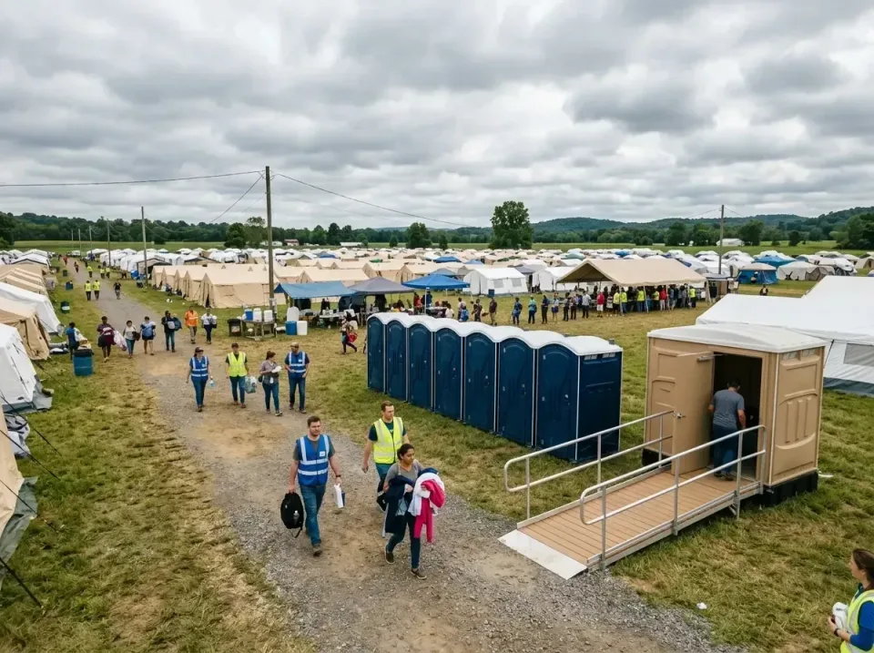 disaster-relief-camp-restrooms-010 — frequently asked questions, Dumpster & Portable Bathrooms Rental in Reidland, KY